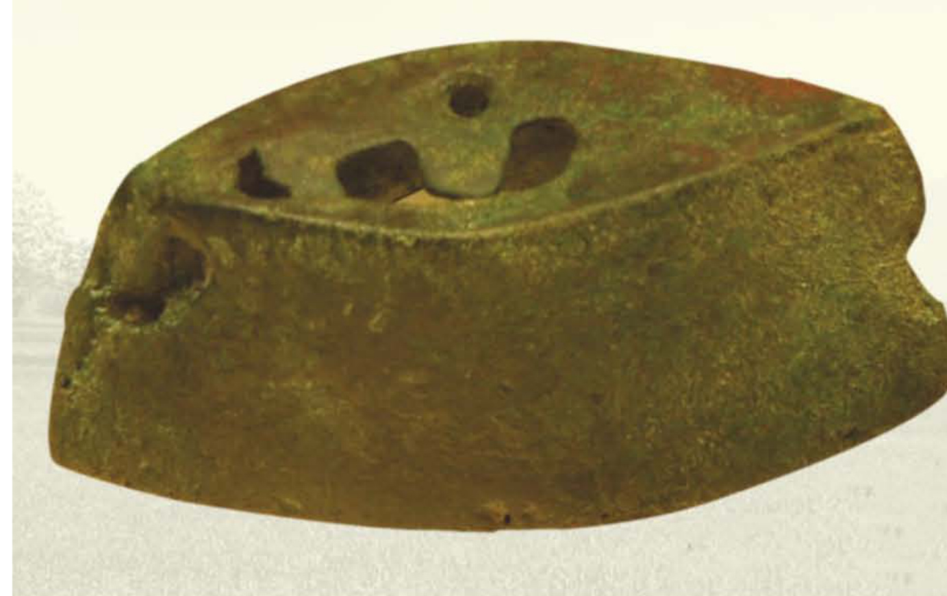 陶寺遗址出图的铜铃